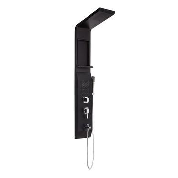 VitrA A45809 Take Siyah Masajlı Duş Sistemi