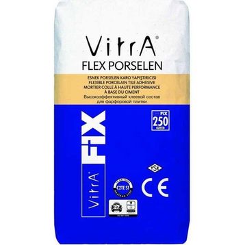VitrA F12203025 Vitrafix Flex Porselen Beyaz 25 kg Derz Dolgusu