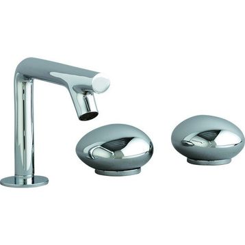 VitrA İstanbul A41807 Lavabo Bataryası 3 Del. Lavabolar için Krom