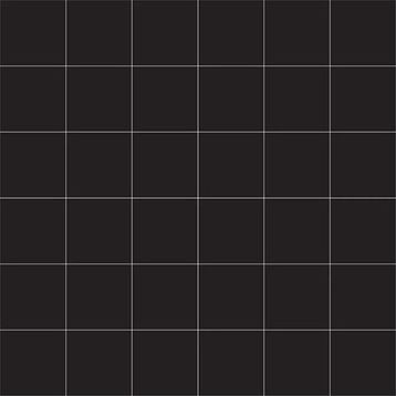 VitrA K50498080001VTE0 5x5 cm Miniworx Siyah Mozaik Mat Fayans