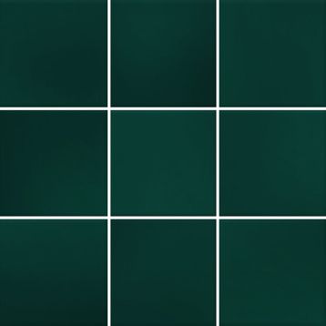 VitrA K9484228 10x10 cm Retromix Zümrüt Yeşil Parlak Seramik