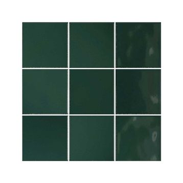 VitrA K94842280001VTE0 10x10 Retromix Fon Zümrüt Yeşil Parlak Duvar Karosu
