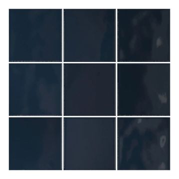 VitrA K9484248 10x10 cm Retromix Safir Mavi Parlak Seramik