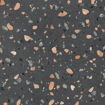 VitrA K950795R0001VTE0 60x60 Terrazzo Antrasit Mat Seramik Karo