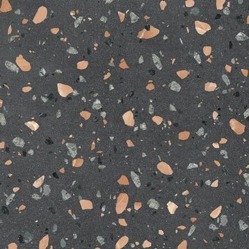 VitrA K950795R0001VTE0 60x60 Terrazzo Antrasit Mat Seramik Karo
