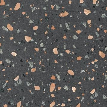VitrA K950795R0001VTE0 60x60 Terrazzo Antrasit Mat Seramik Karo