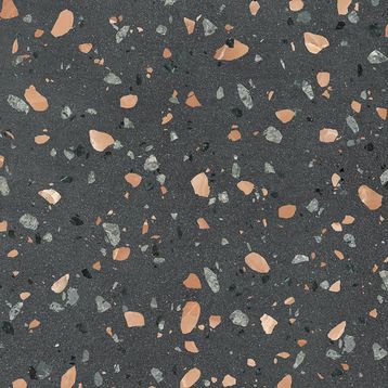 VitrA K950795R0001VTE0 60x60 Terrazzo Antrasit Mat Seramik Karo