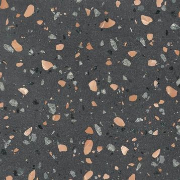 VitrA K950795R0001VTE0 60x60 Terrazzo Antrasit Mat Seramik Karo