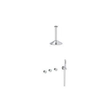 VitrA Liquid A42777 Krom Ankastre Duş Seti