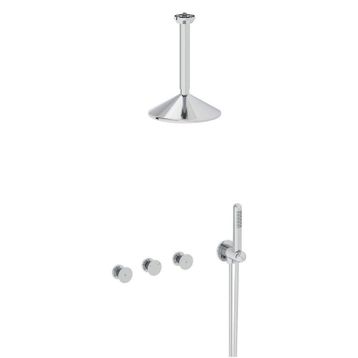 VitrA Liquid A42777 Krom Ankastre Duş Seti