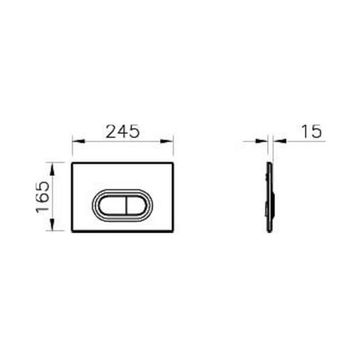 VitrA Loop O 740-0586 Kumanda Paneli