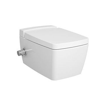 VitrA Metropole 7672B003-7212 Rim-Ex Termostatik Ara Musluklu 56 cm Beyaz Asma Klozet