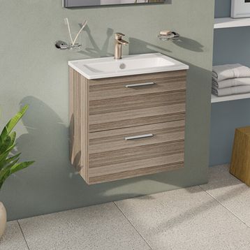 VitrA Mia 75103 60 cm Banyo Dolabı Seti