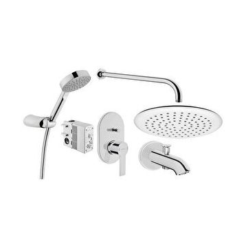 VitrA N42253 Artema Fold S Ankastre Banyo Bataryası