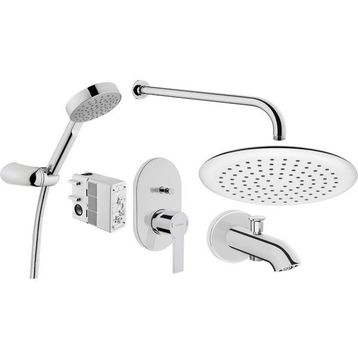 VitrA N42253 Artema Fold S Ankastre Banyo Bataryası