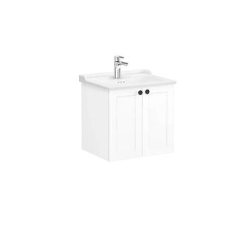 VitrA Root Classic 60 cm Beyaz Kapaklı Banyo Dolabı Alt Modül Lavabo