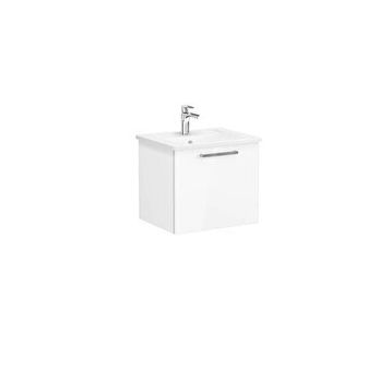 VitrA Root Flat 60 cm Beyaz Çekmeceli Aynalı Banyo Dolabı Takımı