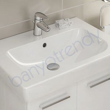 VitrA S20 65 cm Etajerli Lavabo