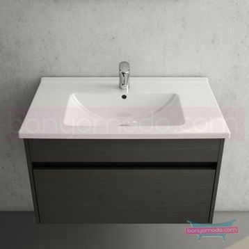 VitrA S50 80 cm Etajerli Lavabo
