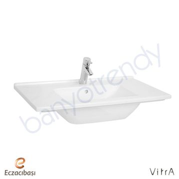 VitrA S50 80 cm Etajerli Lavabo
