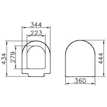 VitrA S50 Klozet Kapağı