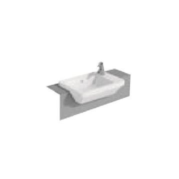 VitrA S50 Kompakt 55 cm Dar Lavabo