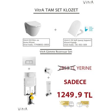 VitrA S50 Rimex Asma Klozet