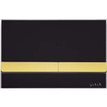 VitrA Select 740-1105 Siyah-Altın Kumanda Paneli