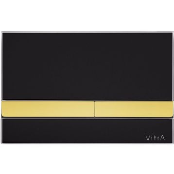 VitrA Select 740-1105 Siyah-Altın Kumanda Paneli