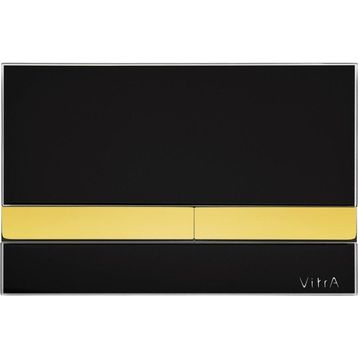 VitrA Select 740-1105 Siyah-Altın Kumanda Paneli
