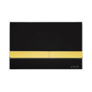 VitrA Select 740-1105 Siyah-Altın Kumanda Paneli