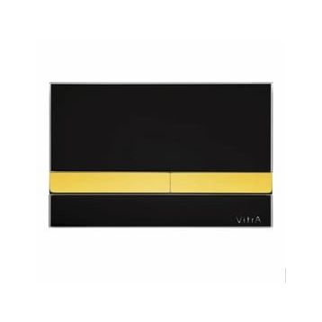 VitrA Select 740-1105 Siyah-Altın Kumanda Paneli