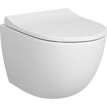 VitrA Sento 7747B003-0559 Rim-ex Kısa 50 cm Beyaz Asma Klozet