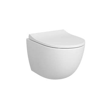 VitrA Sento 7747B003-0559 Rim-ex Kısa 50 cm Beyaz Asma Klozet