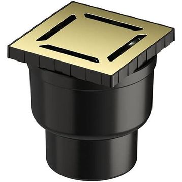 VitrA V-Flow 5608275 Kare Parlak Altın Duş Kapağı