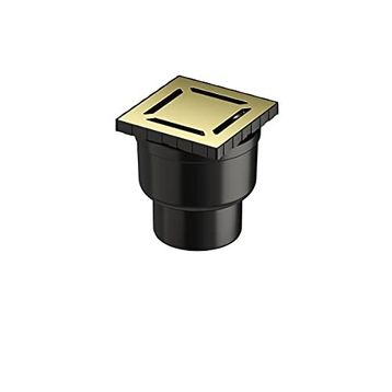 VitrA V-Flow 5608275 Kare Parlak Altın Duş Kapağı