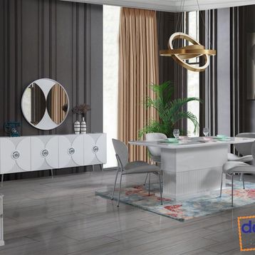 Vivense Asos Yemek Odası Takımı