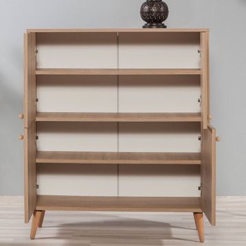 Vivense Collection Multikabin Madame Ahşap Ayak Dolap