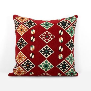 Vivense Esmeli Kilim Lidya Kırlent
