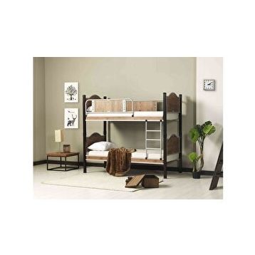 Vivense İnci Çocuk Odası Siyah 90X200 Ranza