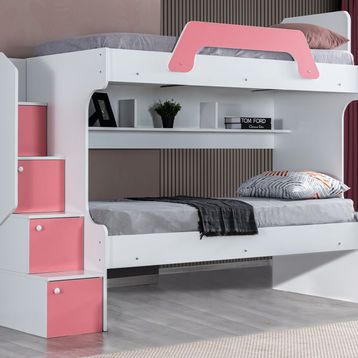 Vivense İnci İkili Pembe 90X190 Ranza