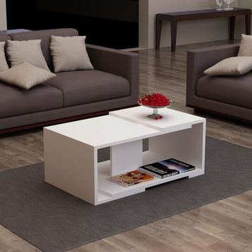 Vivense Modern Beyaz Orta Sehpa