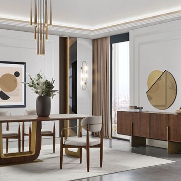 Vivense Monaco Yemek Odası Takımı