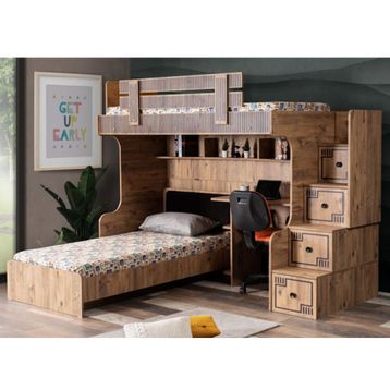 Vivense Natural Ranza Çalışma Masası 90X190 Karyola