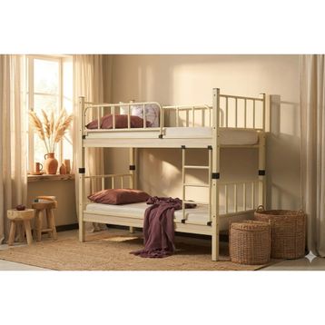Vivense Yurt Metal Krem 90X190 Ranza