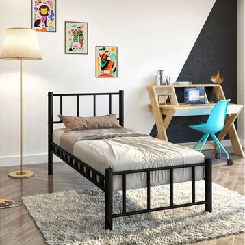 Vivense Zambak Tek Kişilik Metal Ferforje 120X200 Karyola