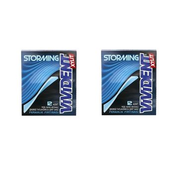 Vivident Storming 33 gr Yeşil Nane Sakız