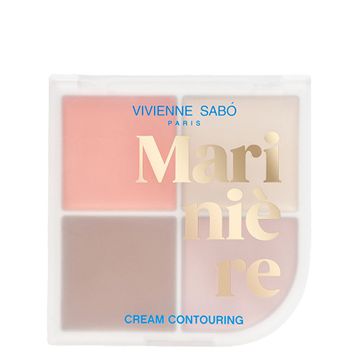 Vivienne Sabo Mariniere Contouring Palette 02 Powder Formula for Defined Contours & Matte Finish Krem Yüz Paleti