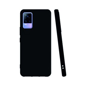 Vivo V21e Siyah Uyumlu Silikon Kılıf