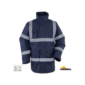 Vizwell VWJK01 300 D Oxford Reflektörlü İçi Kapitoneli Parka